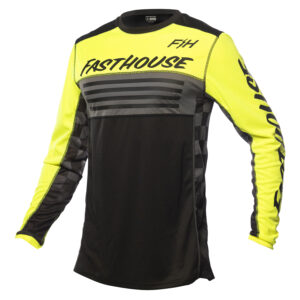 CAMISA FASTHOUSE GRINDHOUSE OMEGA - AMARELO FLUOR/PRETO