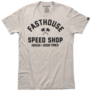 CAMISETA FASTHOUSE HAVEN - CINZA CLARO