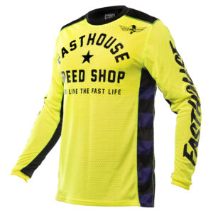 CAMISA FASTHOUSE ORIGINALS AIR COOLED - AMARELO FLUOR/PRETO