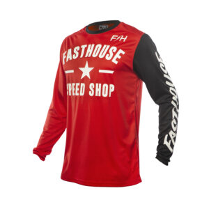 CAMISA FASTHOUSE CARBON INFANTIL/JUVENIL - VERMELHO