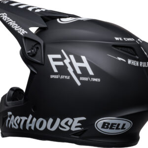 CAPACETE FASTHOUSE MX 9 MIPS BELL - MATTE BLACK GRAY