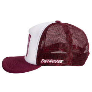 BONÉ FASTHOUSE TRUCKER HAVEN - BORDO