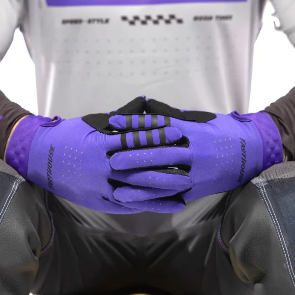 LUVA FASTHOUSE HELIX PODIUM - ROXO - Imagem 6