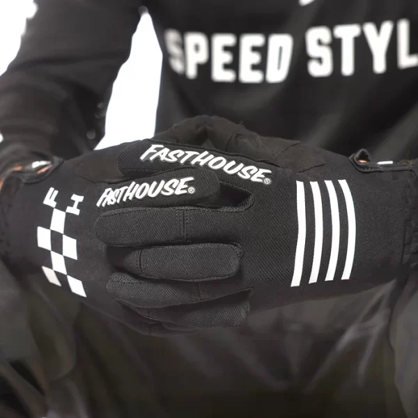 LUVA FASTHOUSE SPEED STYLE GRIT - PRETO - Imagem 4
