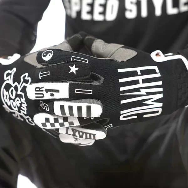 LUVA FASTHOUSE SPEED STYLE THE BIRD - PRETO/BRANCO - Imagem 3