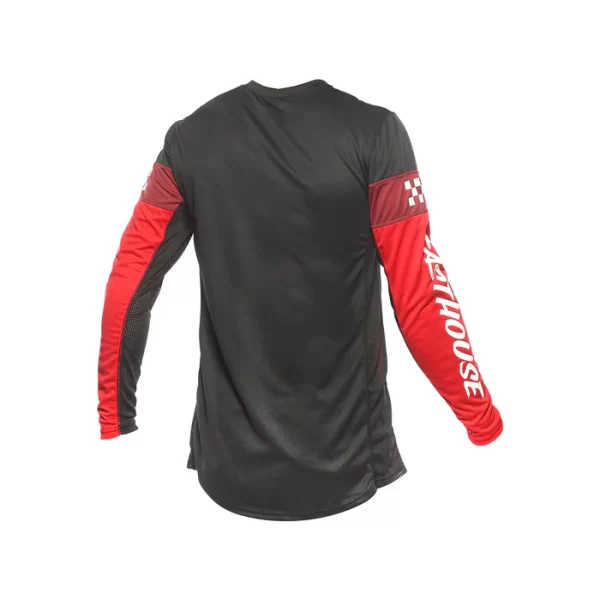 CAMISA FASTHOUSE AKIN JUVENIL - VERMELHO / PRETO - Imagem 2