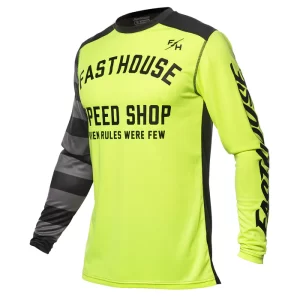 CAMISA FASTHOUSE CARBON ETERNAL - AM FLUOR / PRETO